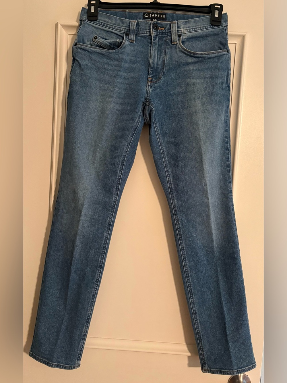 EMPYRE Skeletor Men’s Light Blue Skinny Leg Jeans